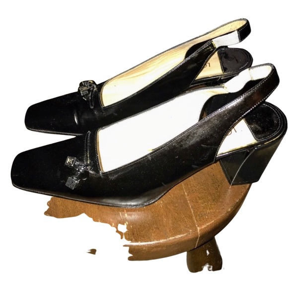 💙💙LOUIS VUITTON🤎🤎VINTAGE”💜💜DICE❤️❤️SLINGBAACKS💛💛 - Picture 5 of 7